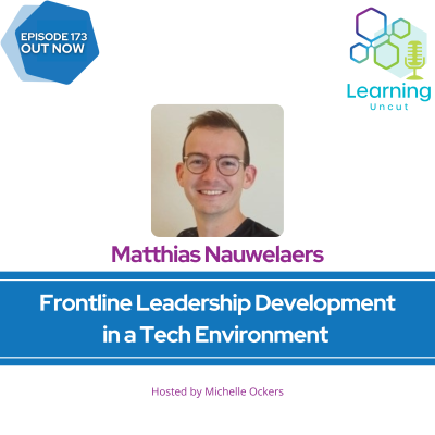 episode 173: Frontline Leadership Development in a Tech Environment – Matthias Nauwelaers artwork