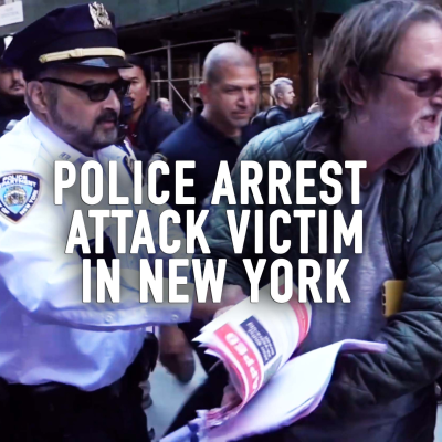 episode NYC Police Arrest Victim Who Was Attacked by Pro-Palestinian Protestors | TRIBECAST @TRIBEJournal artwork