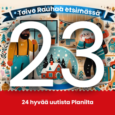 episode Luukku 23. Rauhaa hävettää - Planin joulukalenteri artwork