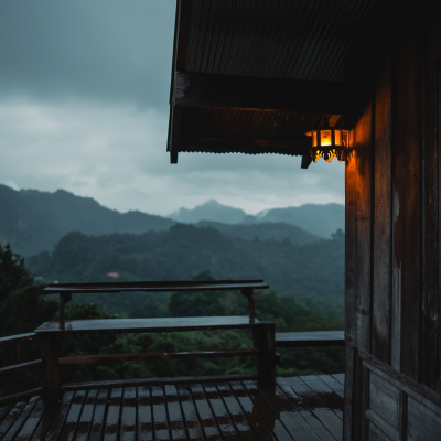 episode Rainy Porch - 10 Hours Sleep Sound artwork
