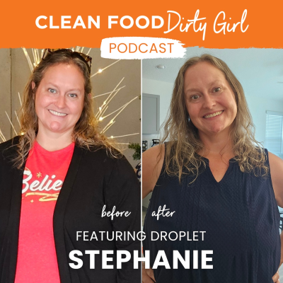 episode 131: How Stephanie Lost 25 Pounds (and Counting) With Drop It Club, Our Plant-Based Weight Loss Program artwork