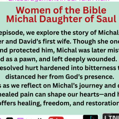 episode Women of the Bible: Michal Daughter of Saul artwork