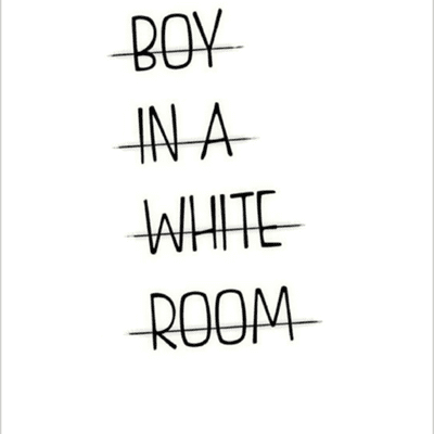 Boy in a white room