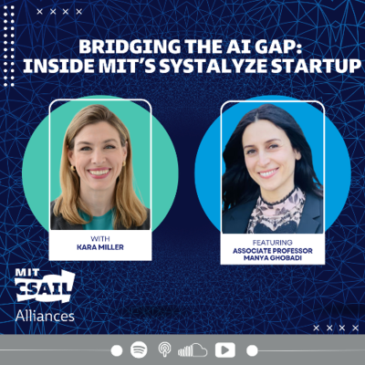 episode Bridging the AI Gap: Inside MIT’s Systalyze Startup with Associate Professor Manya Ghobadi artwork