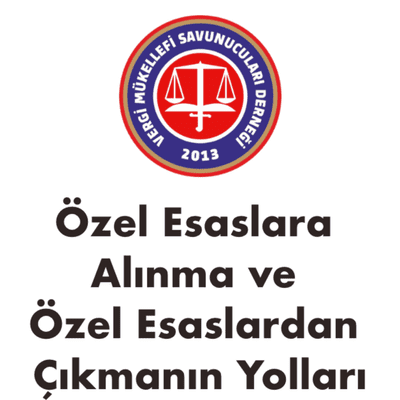 episode Özel Esaslara Alınma ve Özel Esaslardan Çıkmanın Yolları artwork