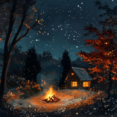 episode Cozy Autumn in the Countryside artwork