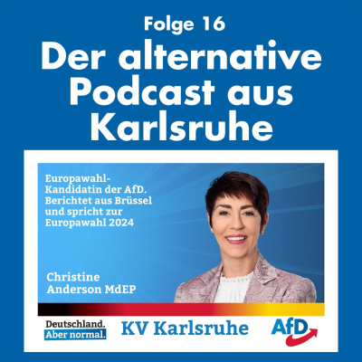 episode Folge 16 - Christine Anderson MdEP der AfD über die EU artwork