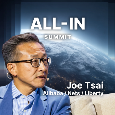 episode Joe Tsai on US-China Rivalry, AI's Future, Owning the Nets/Liberty, Caitlin Clark's Major Impact artwork