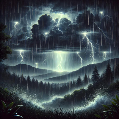 episode 🌩️ Tormenta Poderosa y Lluvia Calmante para una Relajación Profunda artwork