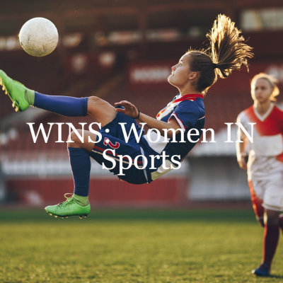 episode WINS: Women IN Sport with Grace Ahrens // Sports artwork