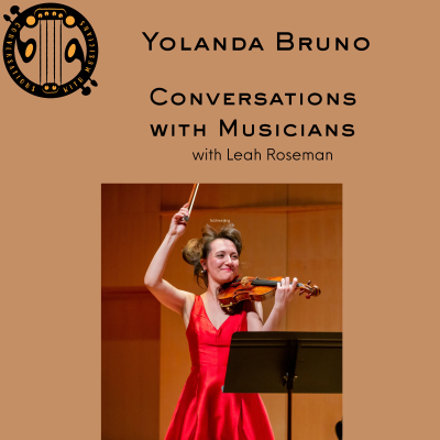 episode Yolanda Bruno Celebrates Jeanne Lamon: The Story Behind Dear Jeanne artwork