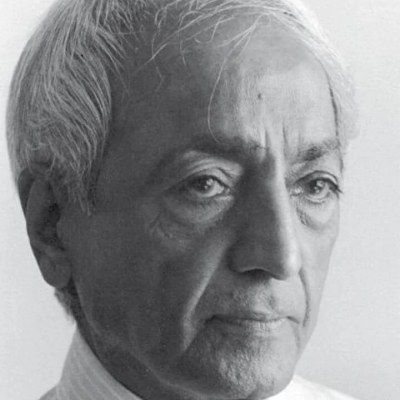episode No es posible cultivar el amor. Jiddu Krishnamurti. artwork