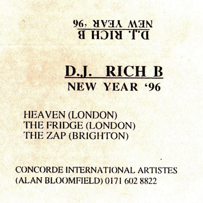 episode Rich B History: Mixtape January 1996. **EXPLICIT FROM START** artwork
