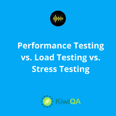 episode Performance Testing vs. Load Testing vs. Stress Testing artwork