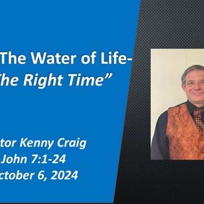 episode JESUS: The Water of Life- Not the Right Time - Audio artwork