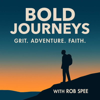 Kansikuva näyttelystä Bold Journeys Podcast