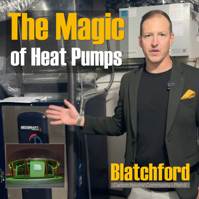 episode 402. The Magic of Heat Pumps in Blatchford Carbon Neutral Community artwork