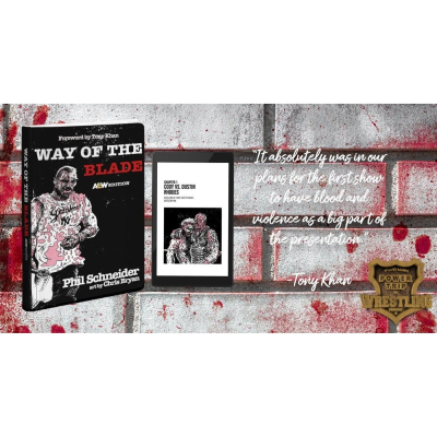 episode TMPT Feature Show: Way of the Blade: AEW Edition author Phil Schneider artwork