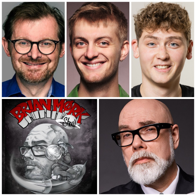 episode Brian Mørk Show #604: Sankt Hans special m. Sebastian Dorset & Niels Nielsen & Stefan Wibling artwork