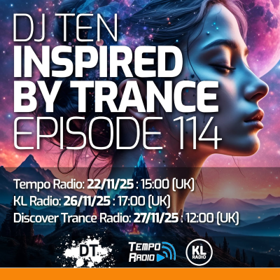 episode DJ Ten - Inspired By Trance - Episode 114 [Nov 2025] artwork