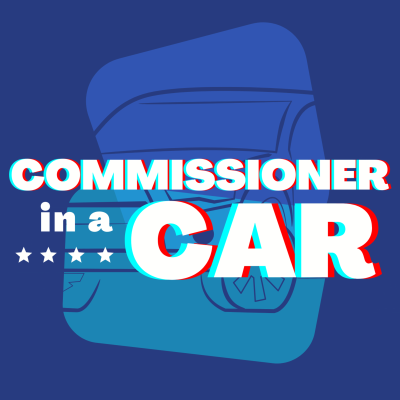 episode Commissioner in a Car: Write ins being canvassed this week. artwork