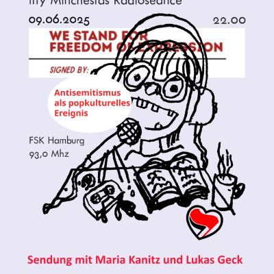 episode Antisemitismus als popkulturelles Ereignis (Serie 1502: Ittys Radioséance) artwork