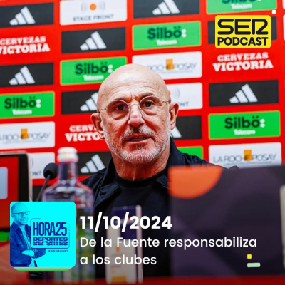 episode Hora 25 Deportes | De la Fuente responsabiliza a los clubes artwork