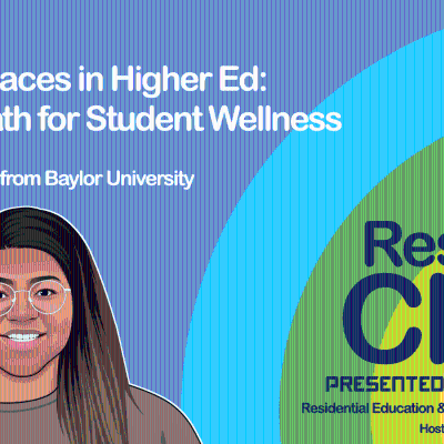 episode ResEdChat Ep 126: Sober Spaces in Higher Ed: A New Path for Student Wellness artwork