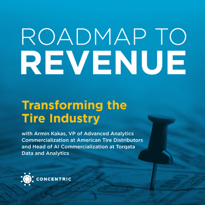 episode Transforming the Tire Industry with Armin Kakas, VP of Advanced Analytics Commercialization at American Tire Distributors and Head of AI Commercialization at Torqata Data and Analytics artwork