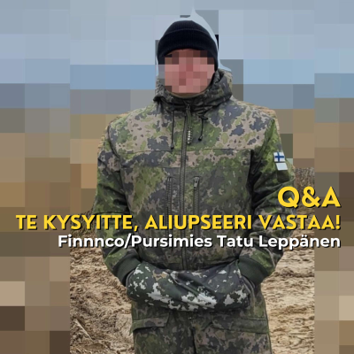 episode Q&A Suomalaisen aliupseerin kanssa - Te kysyitte, Finnnco vastaa! artwork