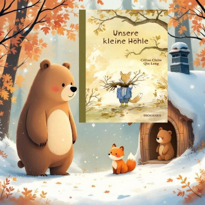 episode [Podcast] Gemeinsam durch den Winter: Wie Unsere kleine Höhle von Celine Claire und Qin Leng Werte vermittelt artwork