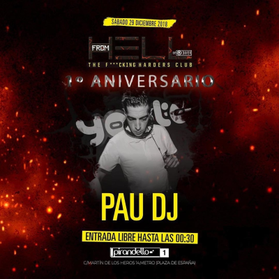 episode EPISODIO 90 Pau DJ From Hell at Pirandello Club 29-12-18 artwork