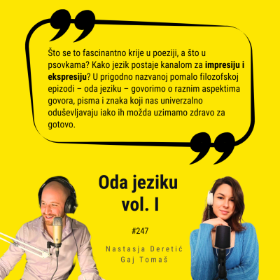 episode Ep. #247 – Oda jeziku (Vol. I) artwork