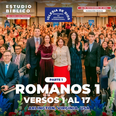 episode Romanos 1 Versos 1 al 17 (Parte 1) – Arlington, Virginia, Estados Unidos, 24 nov 2024 artwork