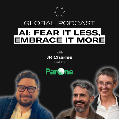 episode #25 - JR Charles - AI: Fear it less, embrace it more artwork