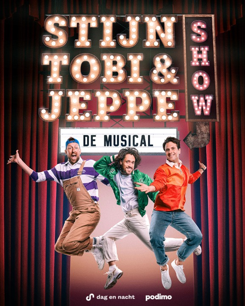 cover image of "De Stijn, Tobi en Jeppe Show"