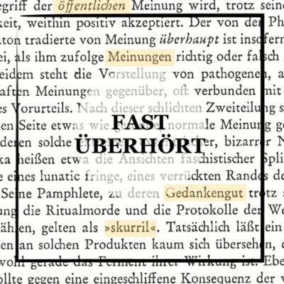 episode Fast Überhört: Folgen der Abschaffung der Sozialwissenschaften #Sowibleibt artwork