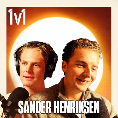 episode Sander Henriksen | TikTok-virksomheten, Folkehøyskole i Japan?, Top 3 favoritt TV-serier, dialekt og “Blåhvalane” artwork