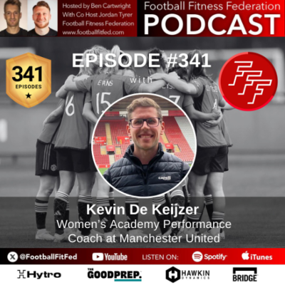 episode #341 "From the Ground Up- Enhancing Athletic Performance through Flywheel Training" with Kevin De Keijzer artwork