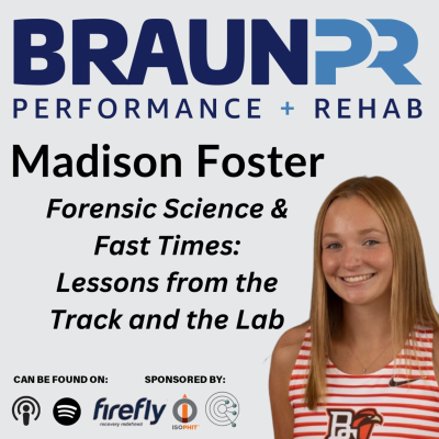 episode Madison Foster: Forensic Science & Fast Times: Lessons from the Track and the Lab artwork