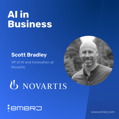 episode Building Agile R&D Strategies Through Predictive Analytics - with Scott Bradley of Novartis artwork