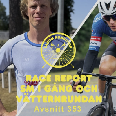 episode 353. Race report SM i gång (och Vätternrundan med Robin Liljeros) artwork