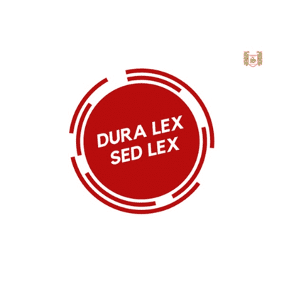 Dura lex sed lex