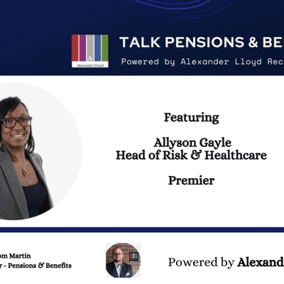 episode TALK Pensions & Benefits UK S1 Ep 4 Allyson Gayle artwork
