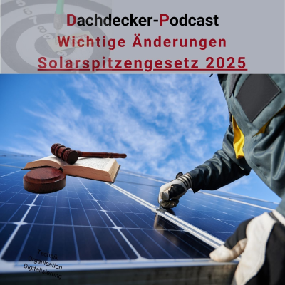 episode Das Solarspitzengesetz 2025 – Was du jetzt wissen musst! artwork
