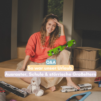 episode Q&A: So war unser Urlaub, Ausraster, Schule & störrische Großeltern artwork
