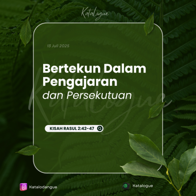 episode Bertekun Dalam Pengajaran Dan Persekutuan artwork