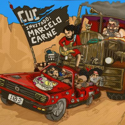 episode Cuchame Una Cosa Podcast - EP 103 "Especial Post-apocaliptico feat Marcelo carne" artwork