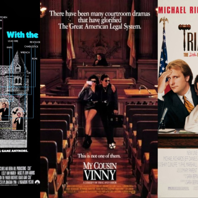 episode Triple Feature: Clue/My Cousin Vinny/Trial and Error artwork