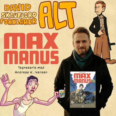 episode tegneserien Max Manus med Andreas Iversen artwork